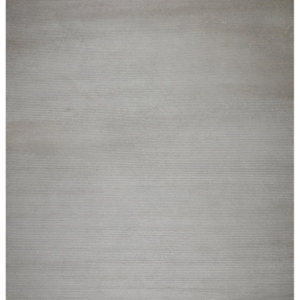 Beige Textured Cashmere Wool Rug - 11'2" x 13'9"