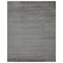 Grey Solid Cashmere Wool Rug - 8' x 10'