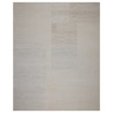 Natural Contemporary Wool Linen Nettle Blend Rug - 8'2" x 9'11"