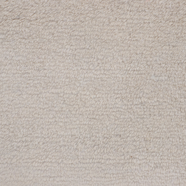 Ivory Solid Cashmere Wool Rug - 8' x 10'