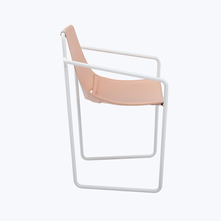 Apelle Leather Dining Armchair