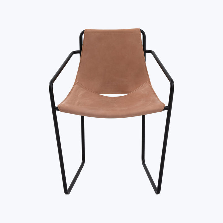 Apelle Leather Dining Armchair