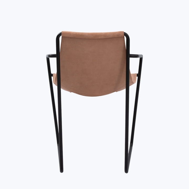 Apelle Leather Dining Armchair