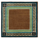 Multicolored Traditional Wool Rug - 8' x 8'5"