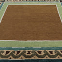 Multicolored Traditional Wool Rug - 8' x 8'5"