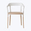 Steelwood Chair White | Beech