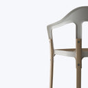 Steelwood Chair White | Beech