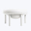 Sam Son Low Chair White