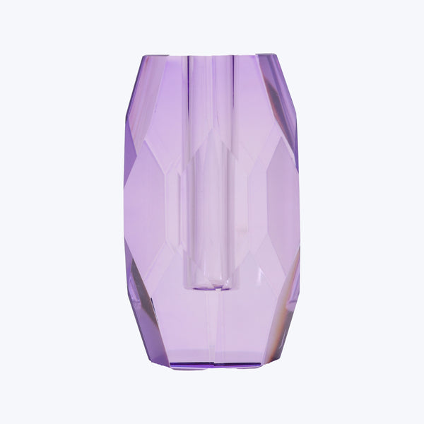 Crystal Vase Violet