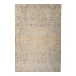 Grey Contemporary Silk Rug - 9'11" x 14'2"