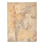 Grey Contemporary Silk Wool Blend Rug - 8'11" x 12'5"