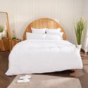 Hemp Linen Duvet Cover White / Queen