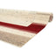 Natural & Red Traditional Gabbeh Wool Rug 8'4" x 11'3"