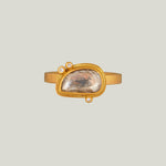 Organic White Sapphire Ring