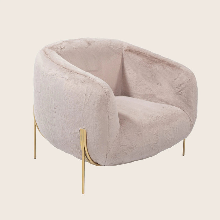 Geo Plush Armchair