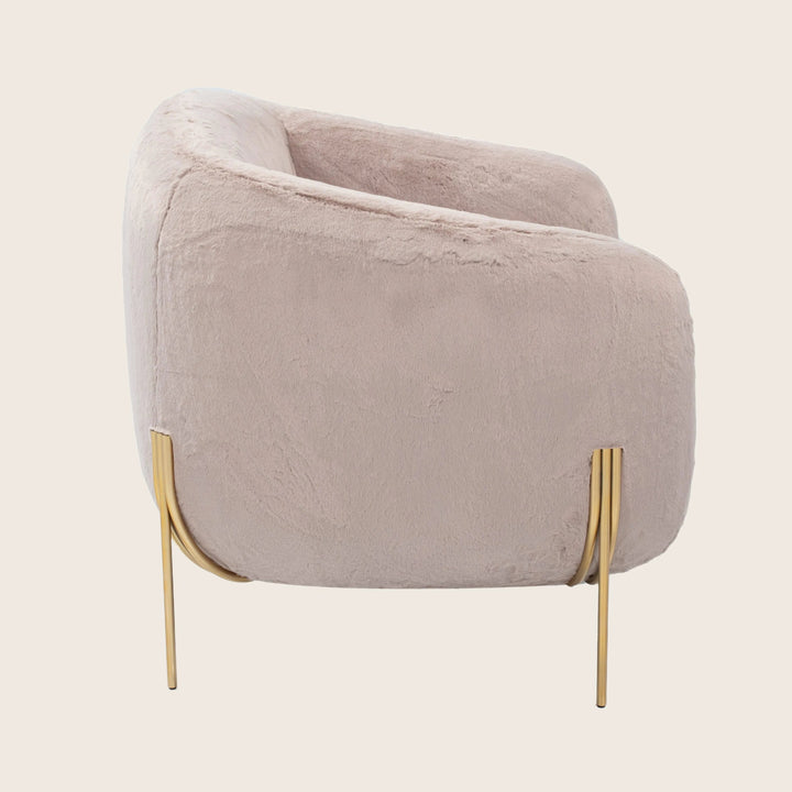 Geo Plush Armchair