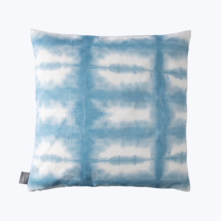 Shibori Linen Pillow Twilight Tranquil