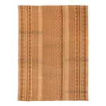Brown Flatweave Wool Rug - 7'11" x 10'10"
