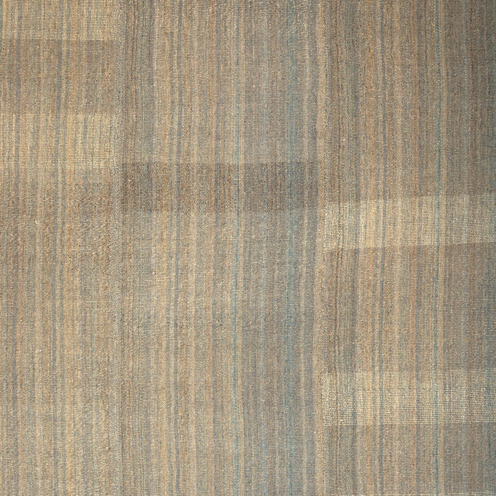 Blue Flatweave Wool Rug - 8'10' x 12'2"