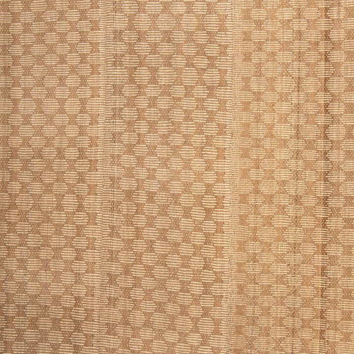 Brown Flatweave Wool Rug - 7'4" x 9'9"