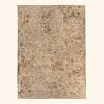 Grey Contemporary Silk Wool Blend Rug 10x14