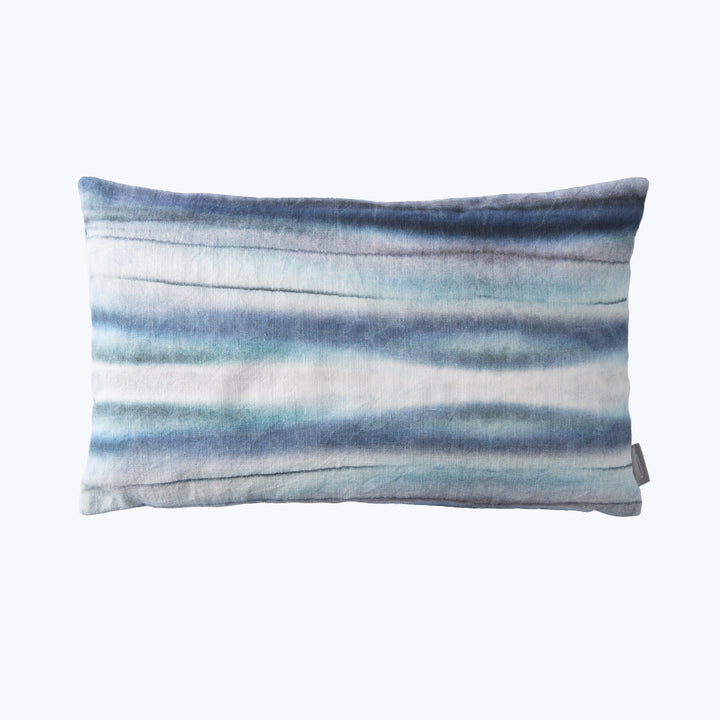 Gravity Linen Lumbar Pillow Fluorite Horizontal