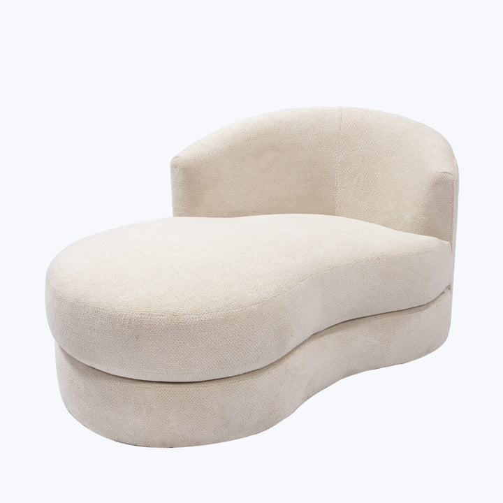Madison Chaise Right-Arm / Snoopy, Plush Woven / Cream