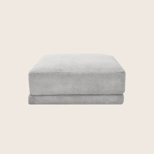 Bond Street Ottoman Snoopy, Plush Woven / Feather