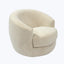 Madison Swivel Chair Snoopy, Plush Woven / Cream