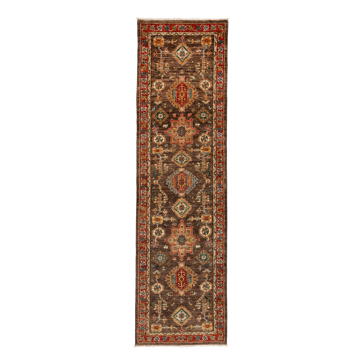 Traditional Serapi Wool Runner - 2'8" x 9'5"