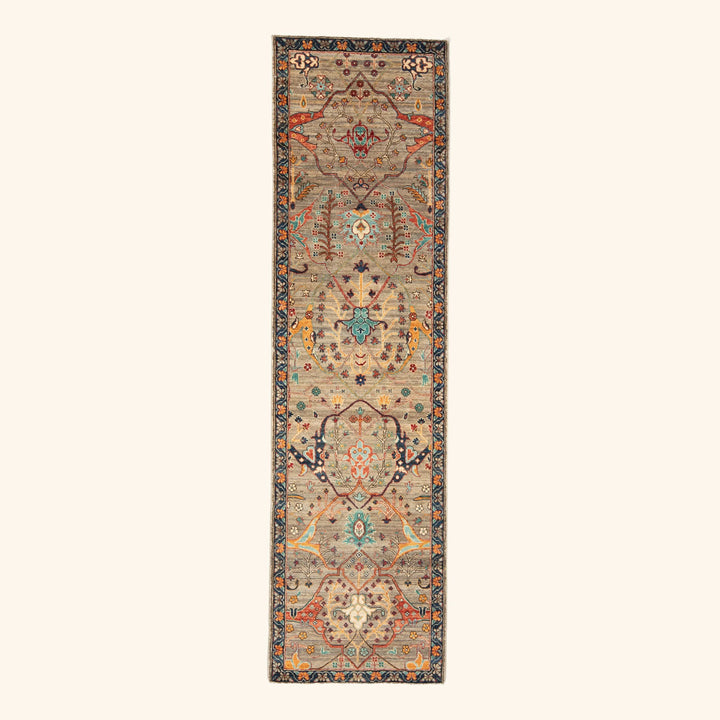 Traditional Serapi Wool Runner - 2'7" x 9'7"