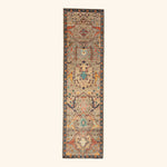 Traditional Serapi Wool Runner - 2'7" x 9'7"