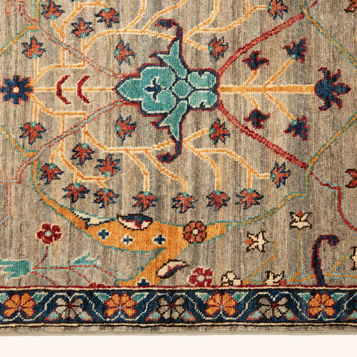 Traditional Serapi Wool Runner - 2'7" x 9'7"