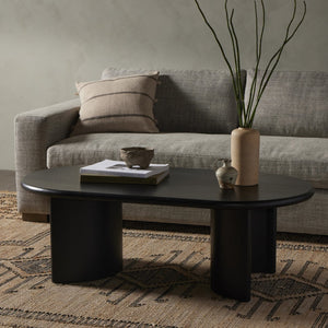 Paden Coffee Table 51" / Aged Black Acacia - hover