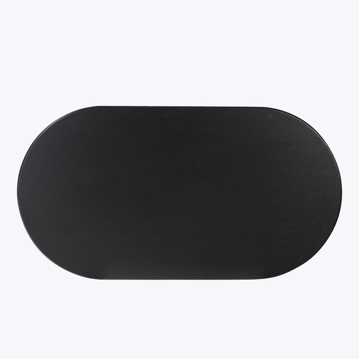 Paden Coffee Table 65" / Aged Black Acacia