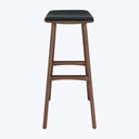 Osso Upholstered Counter Stool Teak Brown