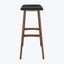 Osso Upholstered Counter Stool Teak Brown