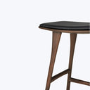 Osso Upholstered Counter Stool Teak Brown