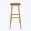 Osso Upholstered Counter Stool Oak