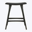 Osso Upholstered Counter Stool Oak Black