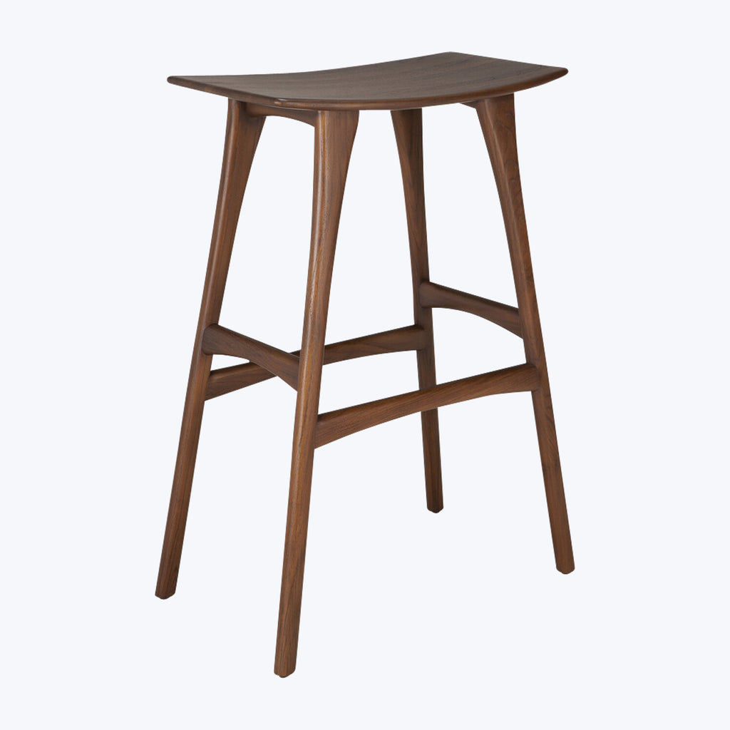 Osso Bar | Counter Stool Bar Stool / Teak Brown