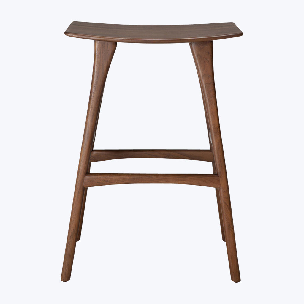 Osso Bar | Counter Stool Bar Stool / Teak Brown