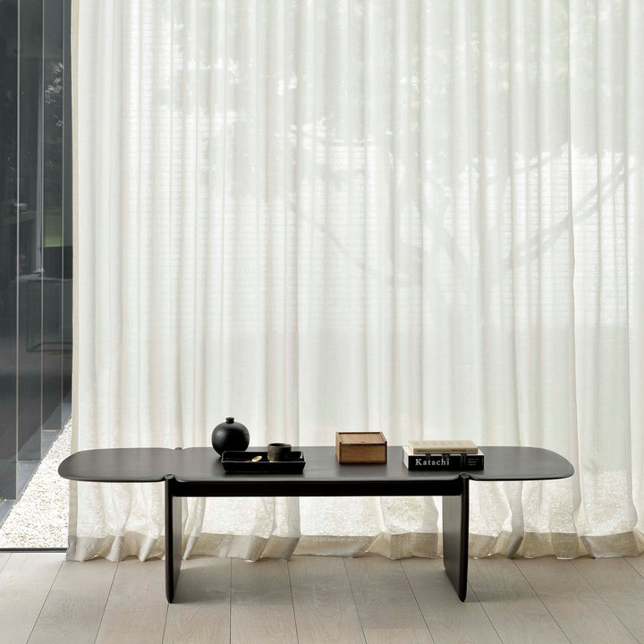 PI Rectangular Coffee Table Mahogany