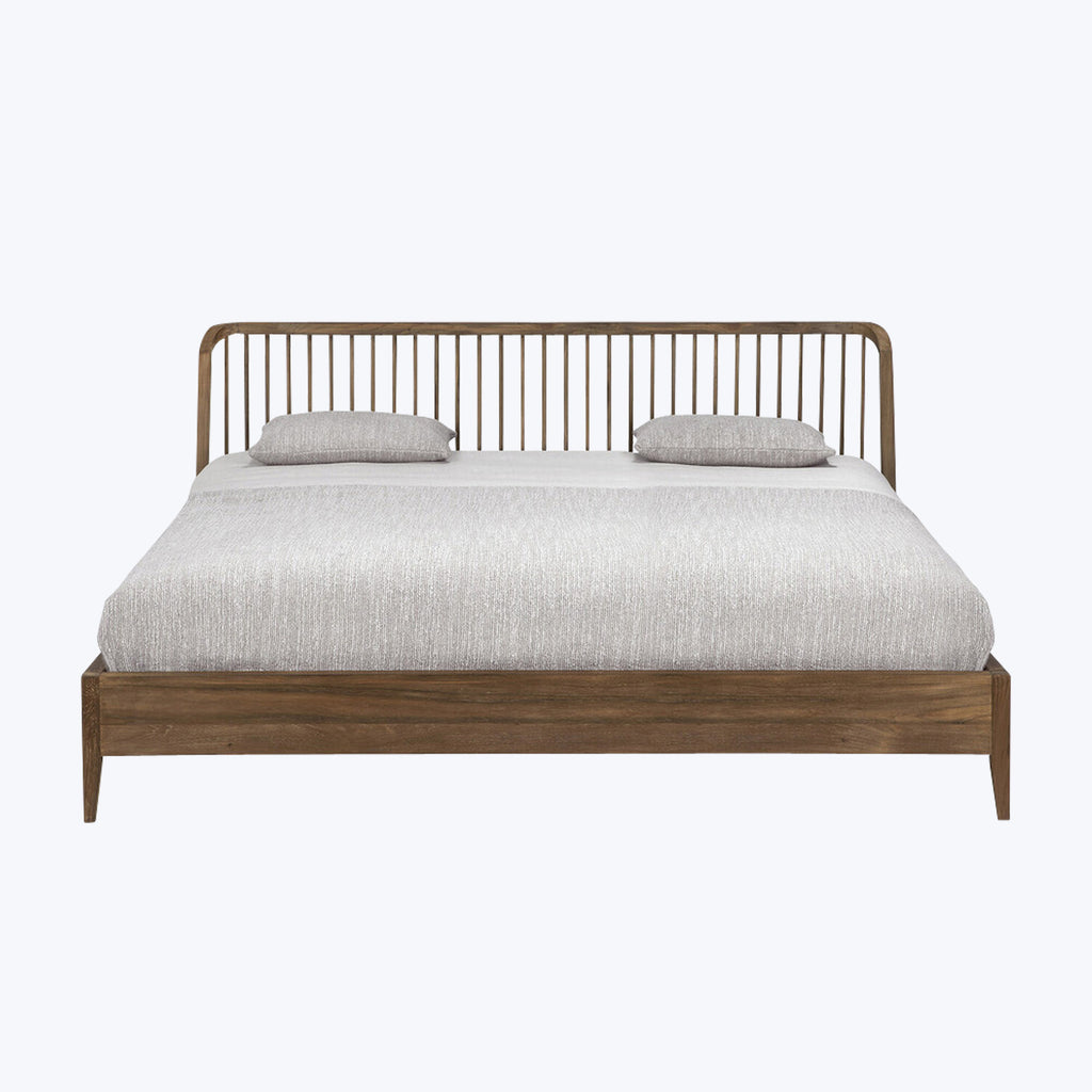 Teak Spindle Bed King