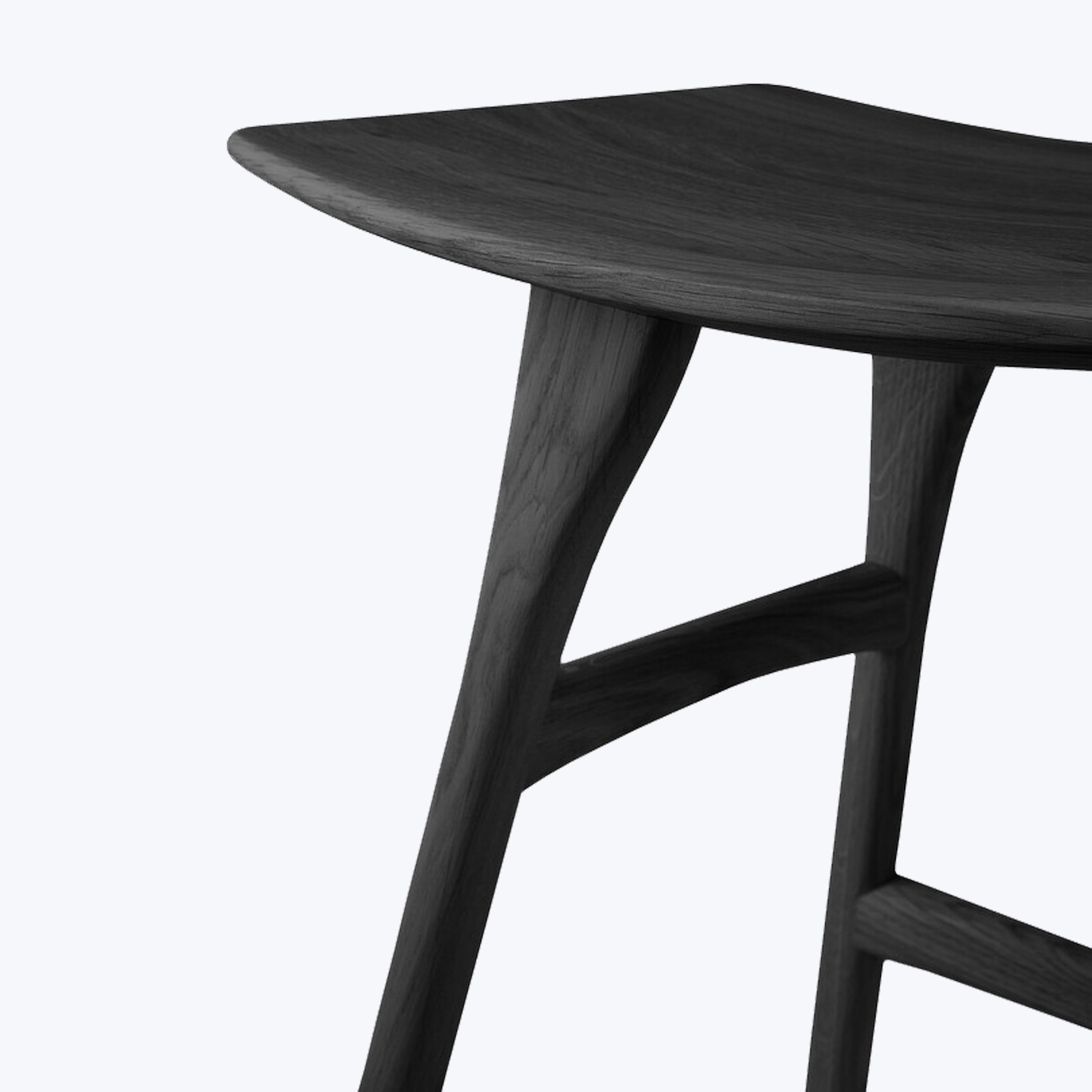 Osso Bar | Counter Stool Counter Stool / Oak Black