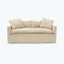 Havana Slipcovered Sofa J.D. Rye Pewter