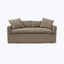 Havana Slipcovered Sofa J.D. Rye Warm Grey