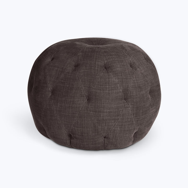 Tufted Pouf J.D. Rye Black