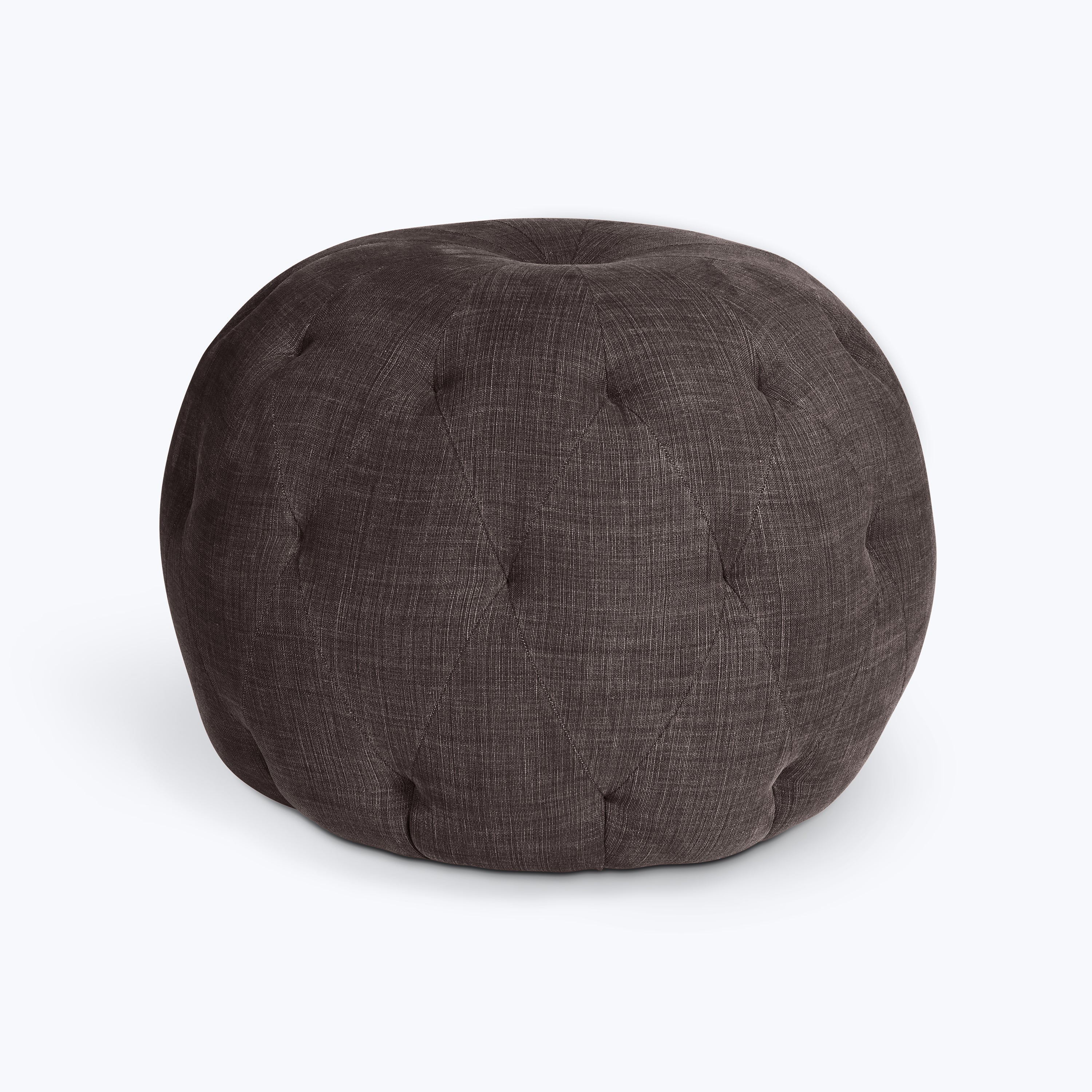 Tufted Pouf J.D. Rye Black