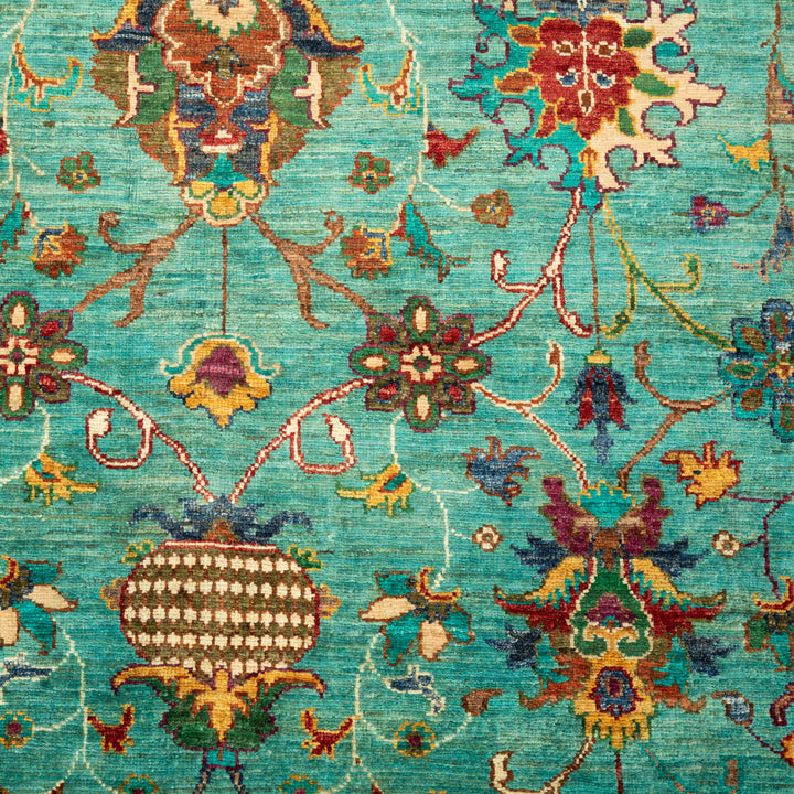 Traditional Tribal Wool Rug - 8'2" x 9'9"